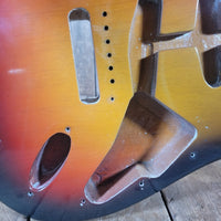 Fender Stratocaster body refinished 1963 - Mahar's Vintage Guitars