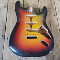 Fender Stratocaster body refinished 1963 - Mahar's Vintage Guitars