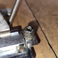 Fender Stratocaster Bridge Dan Smith Two Knob Stratocaster missing low E saddle 1984 - Mahar's Vintage Guitars