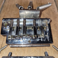 Fender Stratocaster Bridge Dan Smith Two Knob Stratocaster missing low E saddle 1984 - Mahar's Vintage Guitars