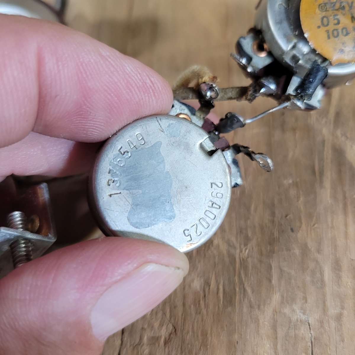 Fender Stratocaster CTS and CRL 1965 Vintage Wiring Harness Pots and Switch - Mahar's Vintage Guitars