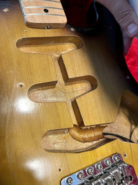 Fender Stratocaster Sunburst and Tweed Vibrolux 5F11 Amplifier 1957 One Owner Vintage - Mahar's Vintage Guitars