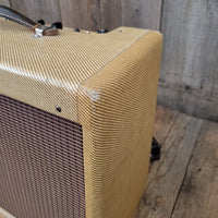 Fender Stratocaster Sunburst and Tweed Vibrolux 5F11 Amplifier 1957 One Owner Vintage - Mahar's Vintage Guitars