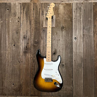 Fender Stratocaster Sunburst and Tweed Vibrolux 5F11 Amplifier 1957 One Owner Vintage - Mahar's Vintage Guitars