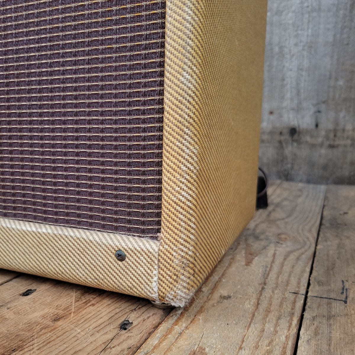 Fender Stratocaster Sunburst and Tweed Vibrolux 5F11 Amplifier 1957 One Owner Vintage - Mahar's Vintage Guitars