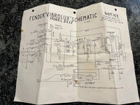 Fender Stratocaster Sunburst and Tweed Vibrolux 5F11 Amplifier 1957 One Owner Vintage - Mahar's Vintage Guitars