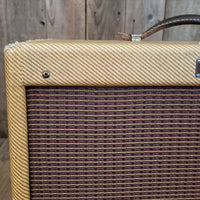 Fender Stratocaster Sunburst and Tweed Vibrolux 5F11 Amplifier 1957 One Owner Vintage - Mahar's Vintage Guitars