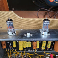 Fender Stratocaster Sunburst and Tweed Vibrolux 5F11 Amplifier 1957 One Owner Vintage - Mahar's Vintage Guitars