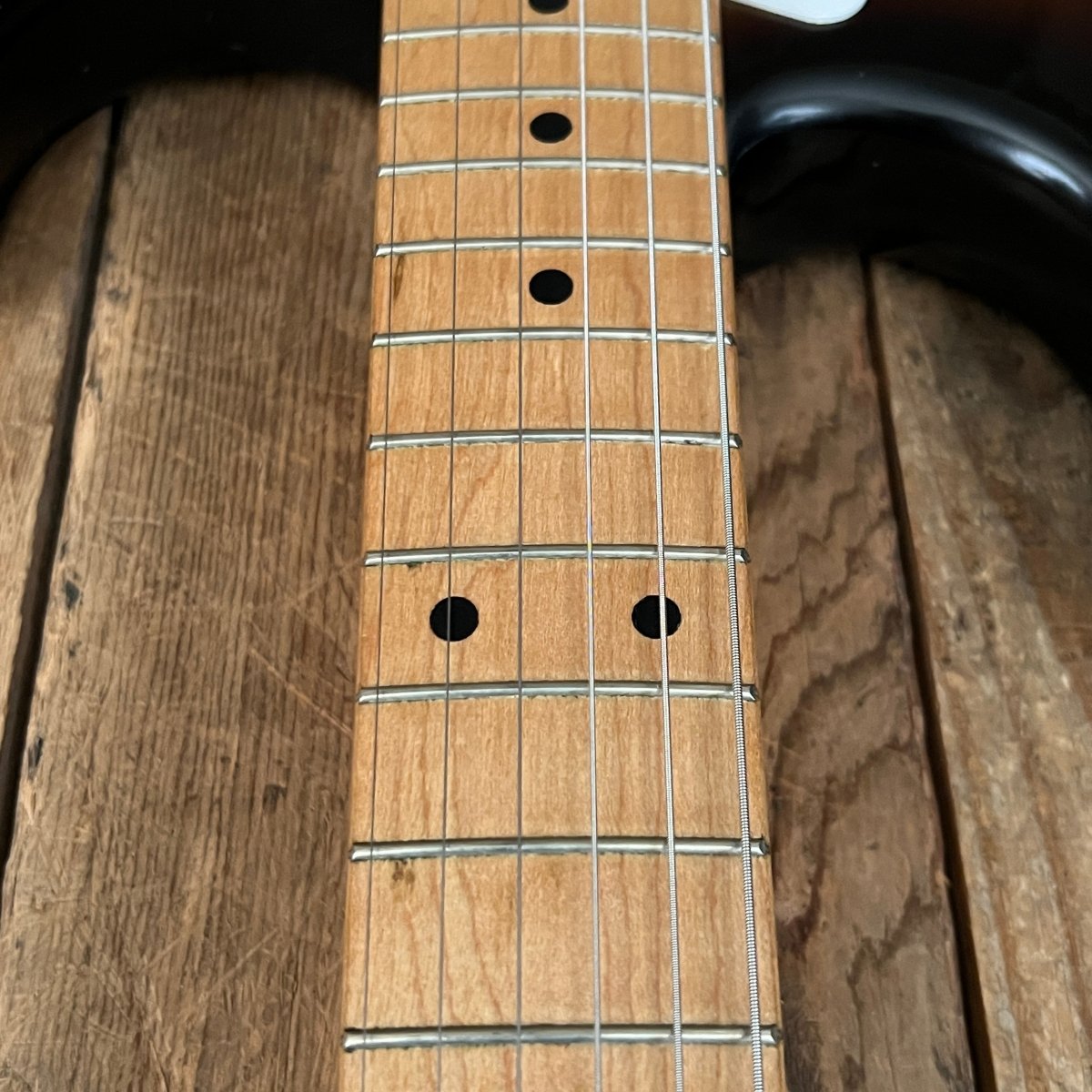 Fender Stratocaster Sunburst and Tweed Vibrolux 5F11 Amplifier 1957 One Owner Vintage - Mahar's Vintage Guitars