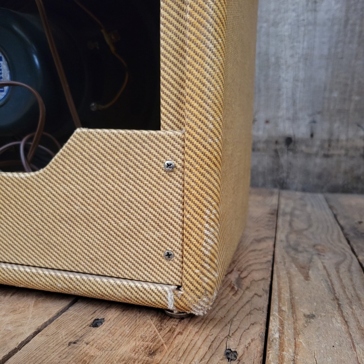 Fender Stratocaster Sunburst and Tweed Vibrolux 5F11 Amplifier 1957 One Owner Vintage - Mahar's Vintage Guitars