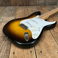 Fender Stratocaster Sunburst and Tweed Vibrolux 5F11 Amplifier 1957 One Owner Vintage - Mahar's Vintage Guitars