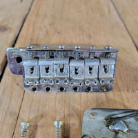 Fender Stratocaster Tremolo Bridge with Screws & Claw 1965 1964– Vintage Original - Mahar's Vintage Guitars