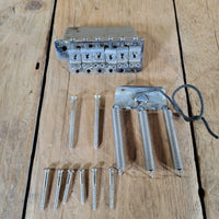 Fender Stratocaster Tremolo Bridge with Screws & Claw 1965 1964– Vintage Original - Mahar's Vintage Guitars