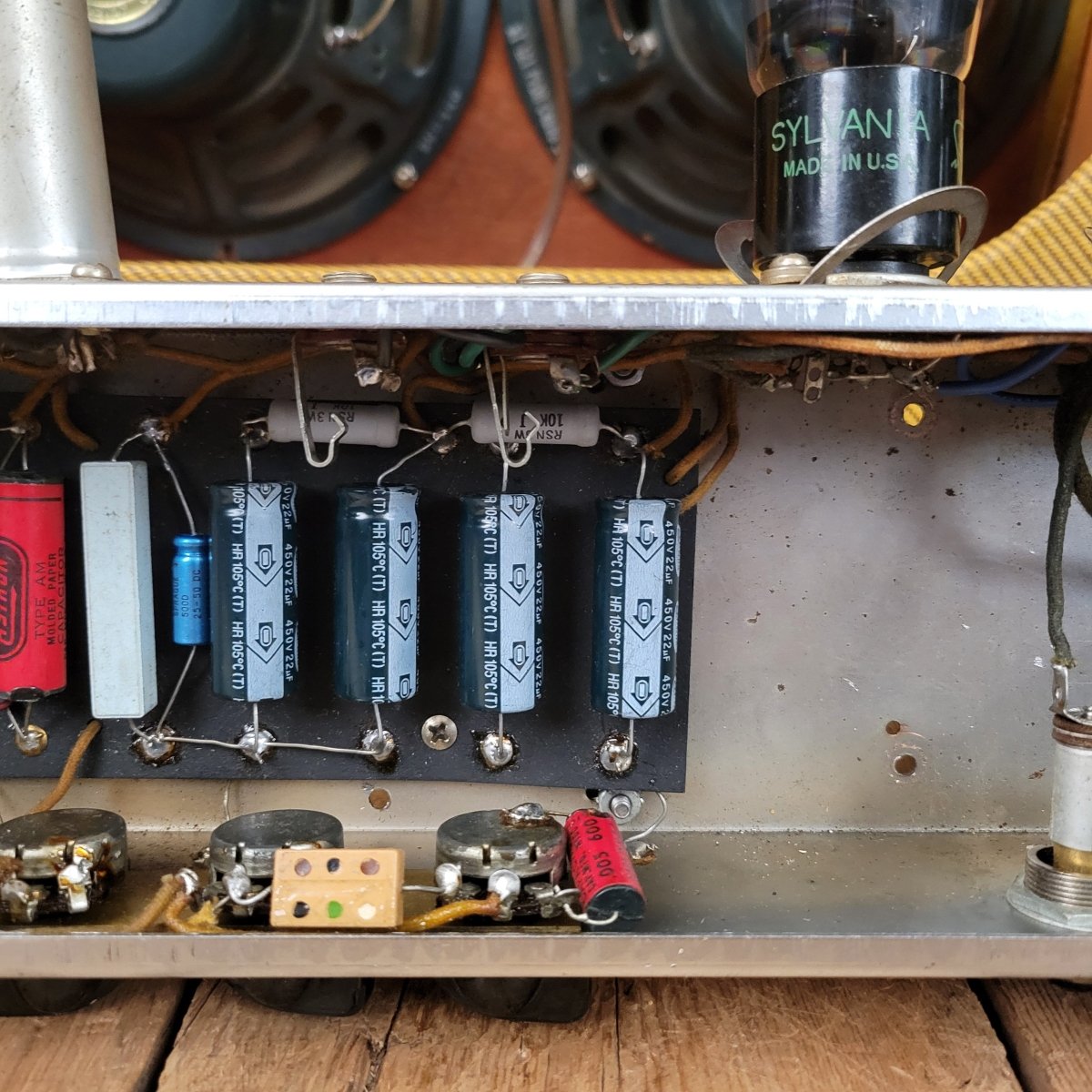 Fender Super 5D4 1955 Vintage Tweed Guitar Amp - Mahar's Vintage Guitars