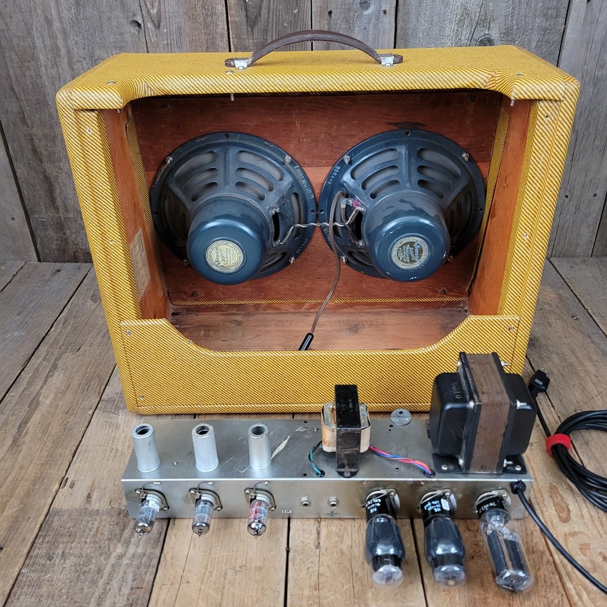 Fender Super 5D4 1955 Vintage Tweed Guitar Amp - Mahar's Vintage Guitars