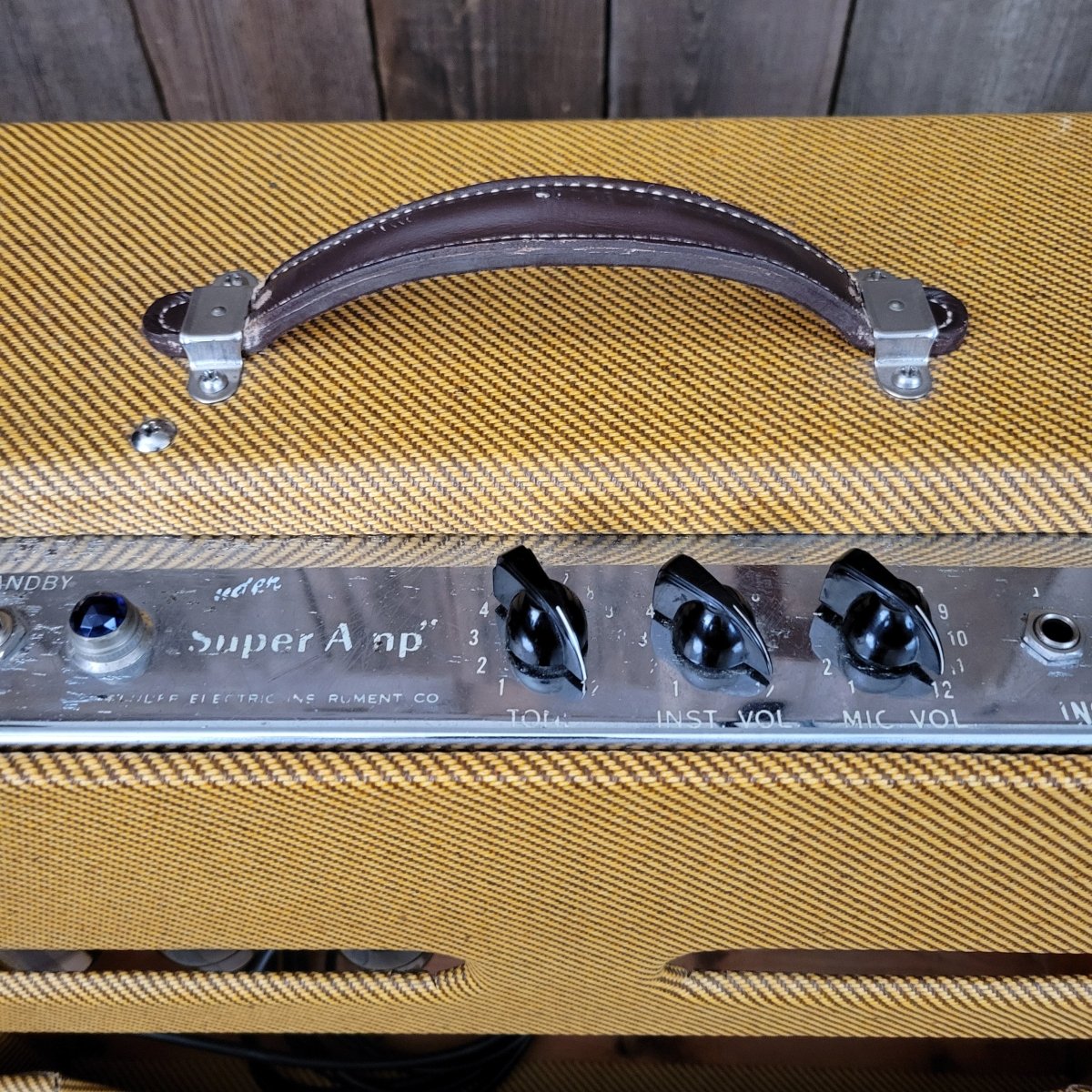 Fender Super 5D4 1955 Vintage Tweed Guitar Amp - Mahar's Vintage Guitars