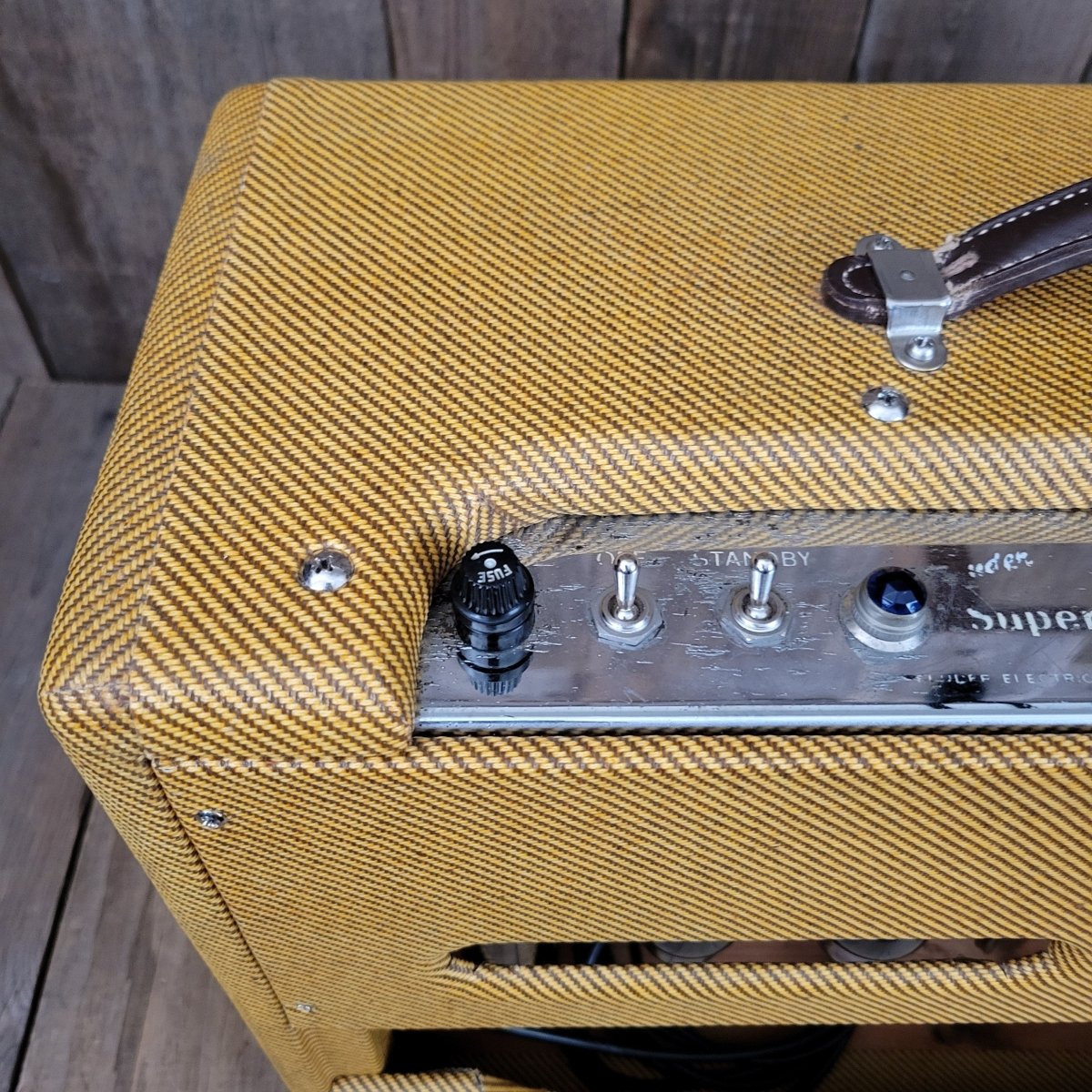 Fender Super 5D4 1955 Vintage Tweed Guitar Amp - Mahar's Vintage Guitars