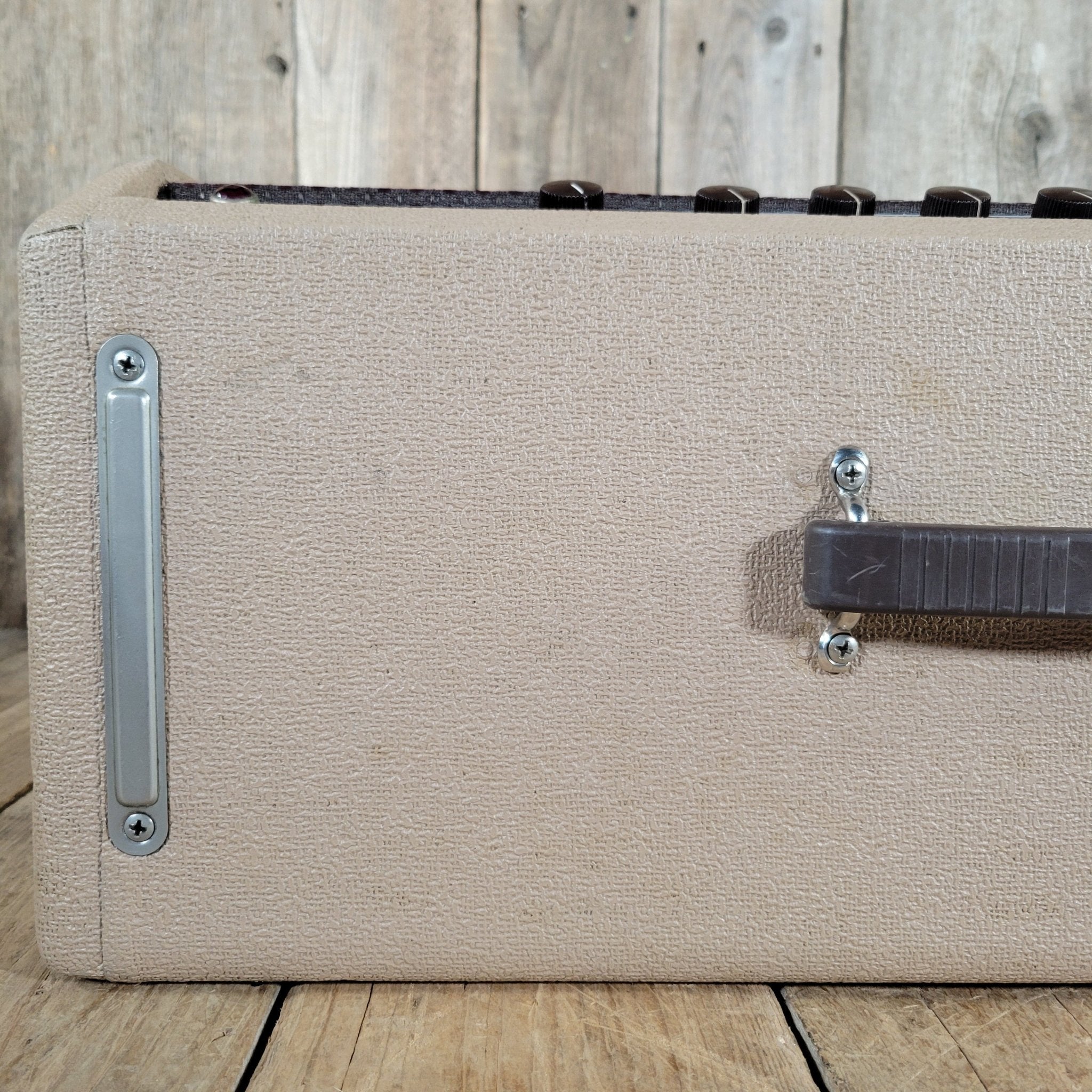 Fender Super Amp 6G4 November 1960 "Pink" Brown Tolex 1960 - Mahar's Vintage Guitars