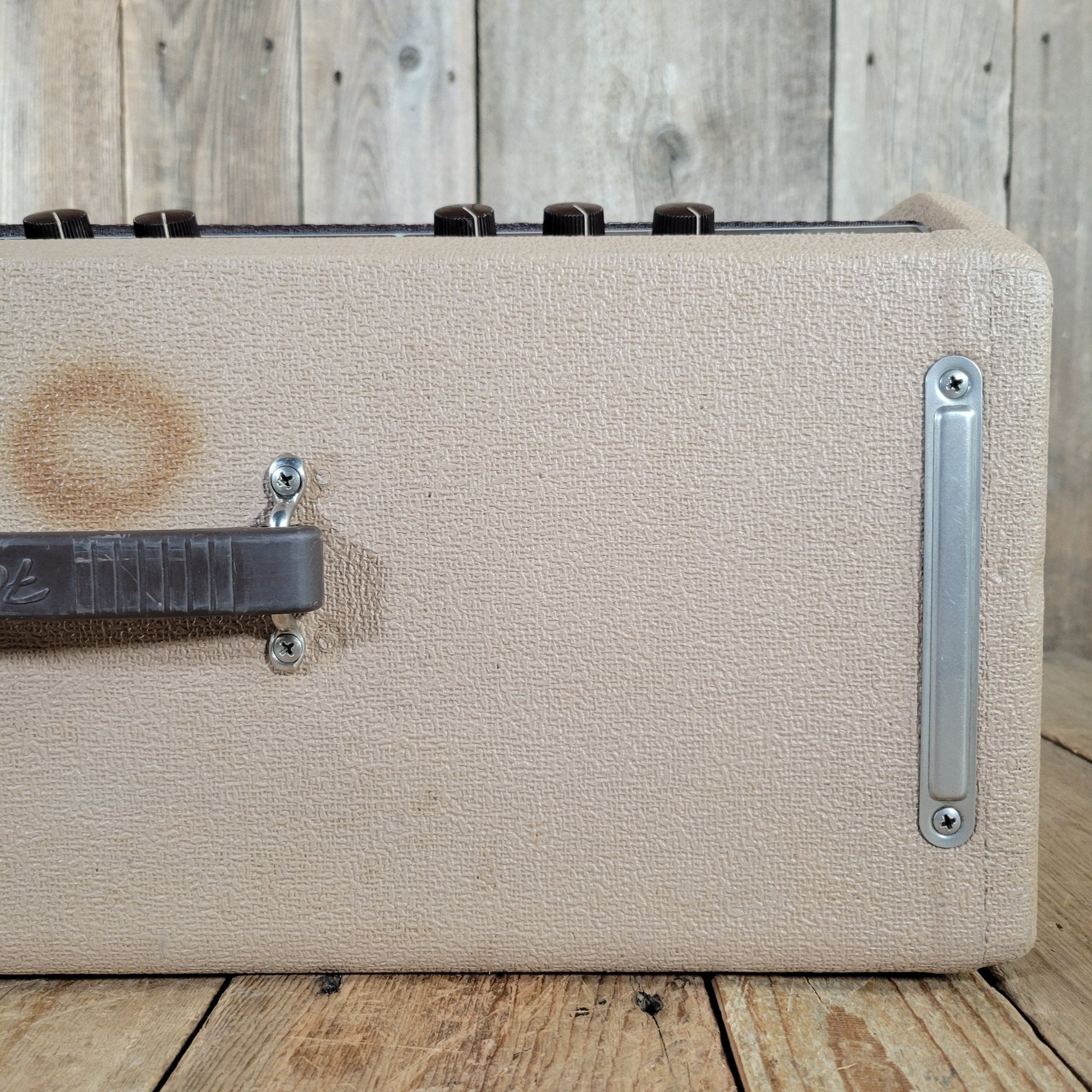 Fender Super Amp 6G4 November 1960 "Pink" Brown Tolex 1960 - Mahar's Vintage Guitars