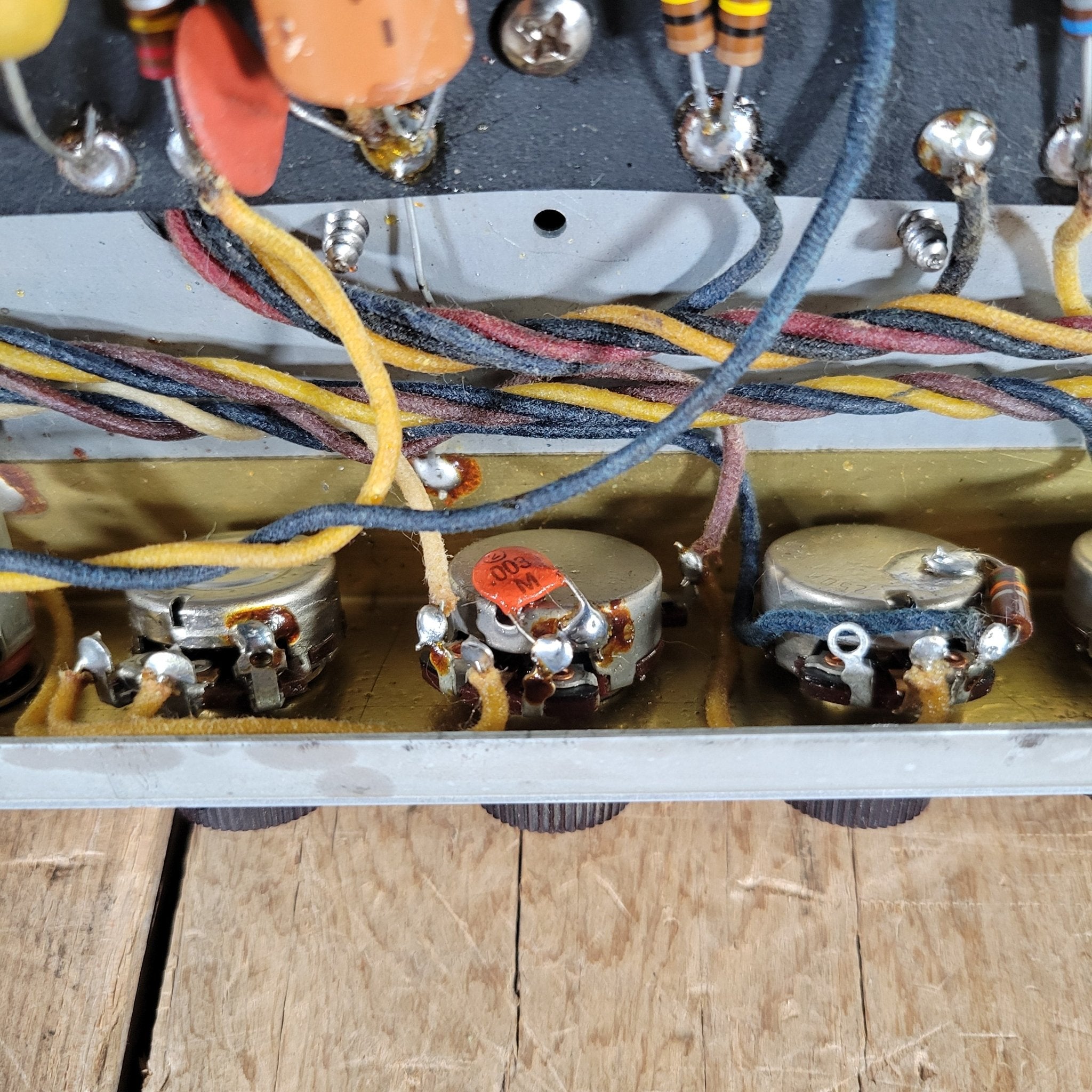 Fender Super Amp 6G4 November 1960 "Pink" Brown Tolex 1960 - Mahar's Vintage Guitars