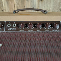 Fender Super Amp 6G4 November 1960 "Pink" Brown Tolex 1960 - Mahar's Vintage Guitars