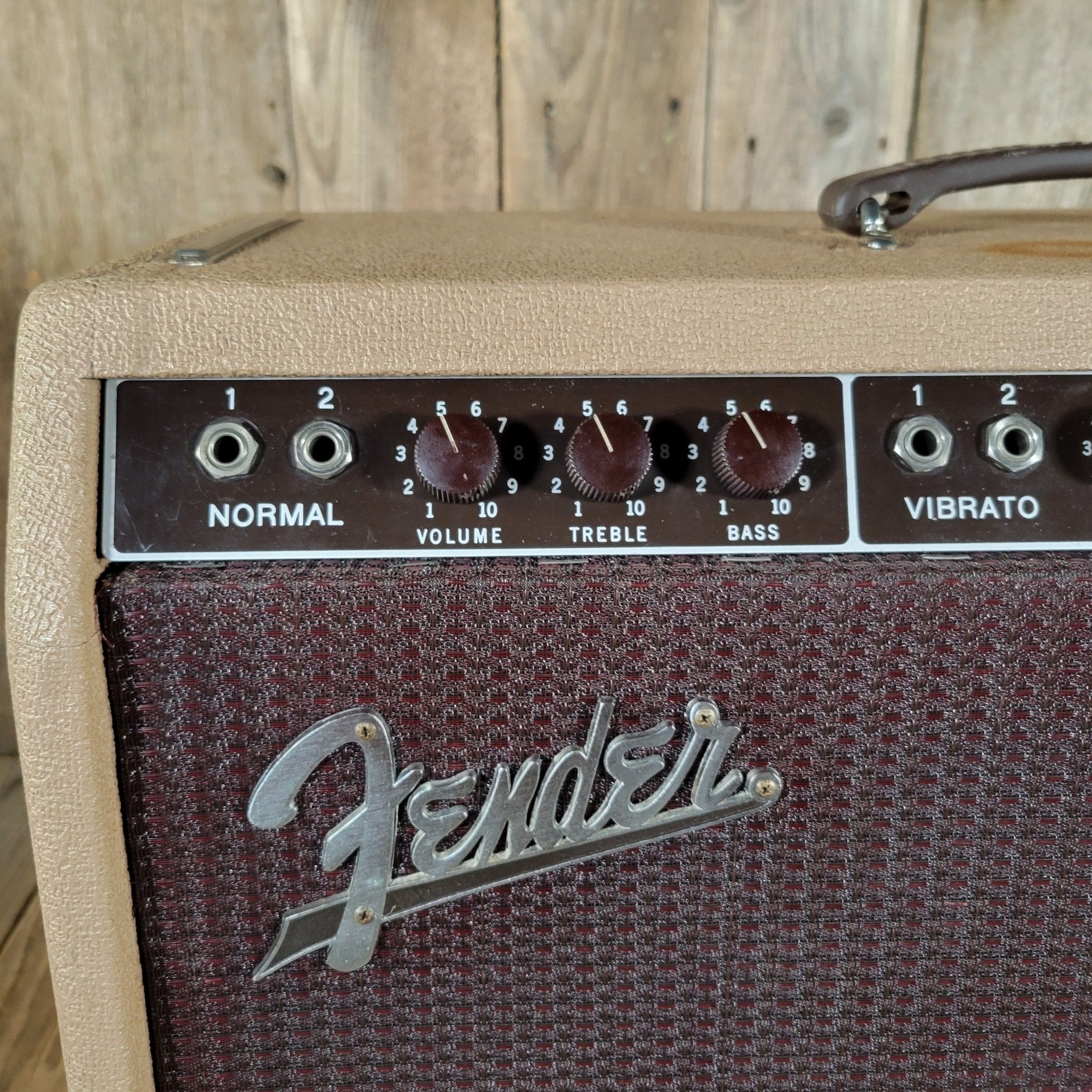 Fender Super Amp 6G4 November 1960 "Pink" Brown Tolex 1960 - Mahar's Vintage Guitars