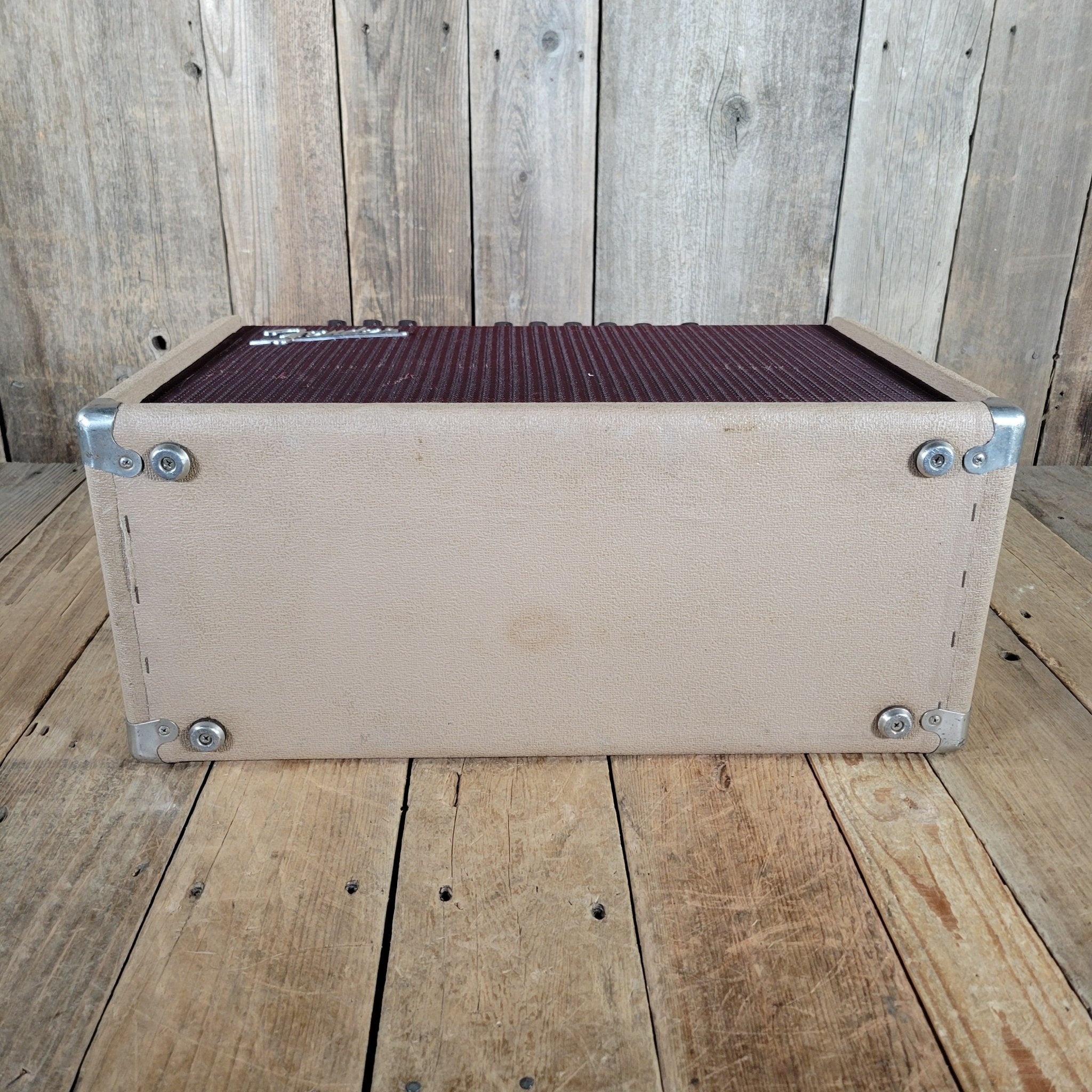 Fender Super Amp 6G4 November 1960 "Pink" Brown Tolex 1960 - Mahar's Vintage Guitars