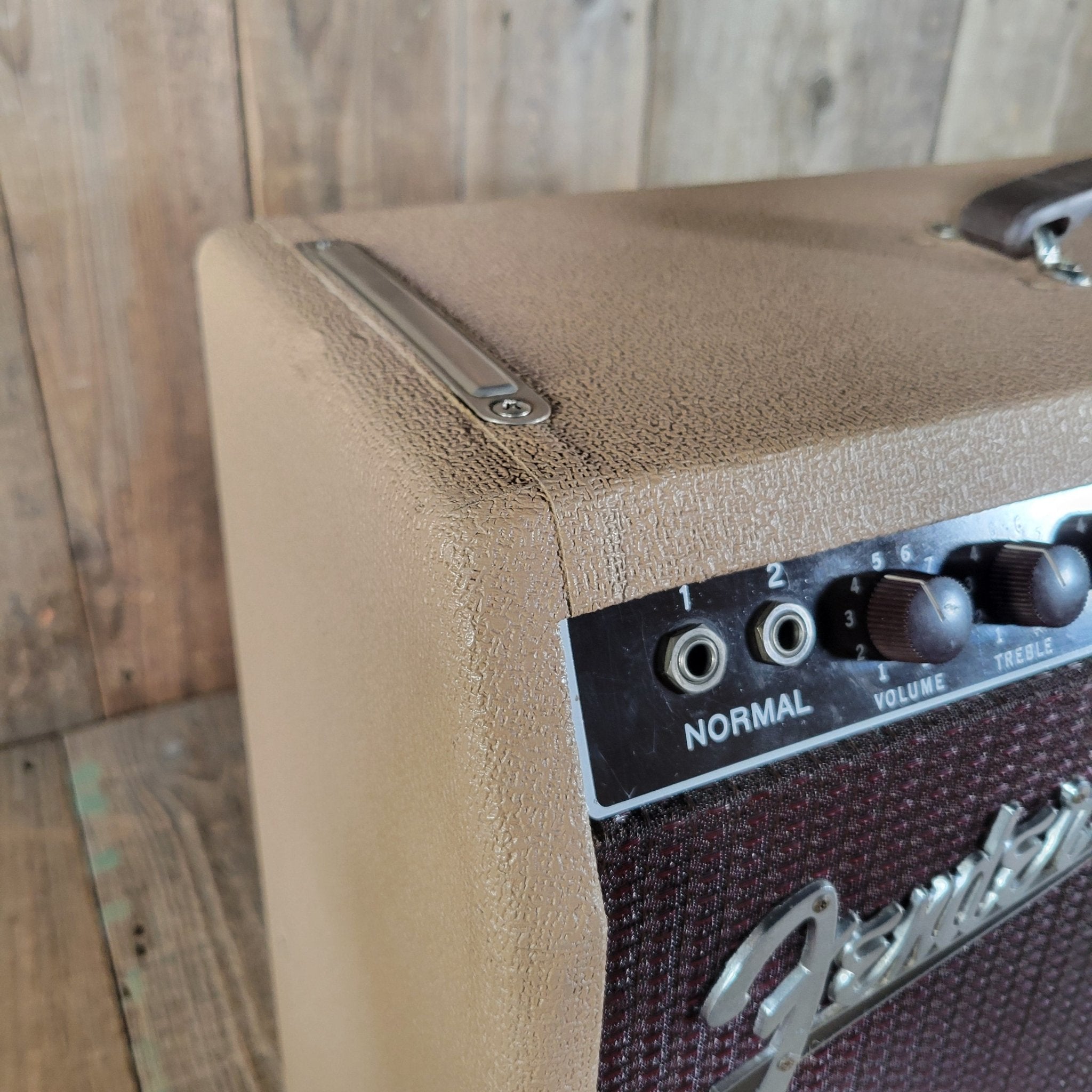 Fender Super Amp 6G4 November 1960 "Pink" Brown Tolex 1960 - Mahar's Vintage Guitars