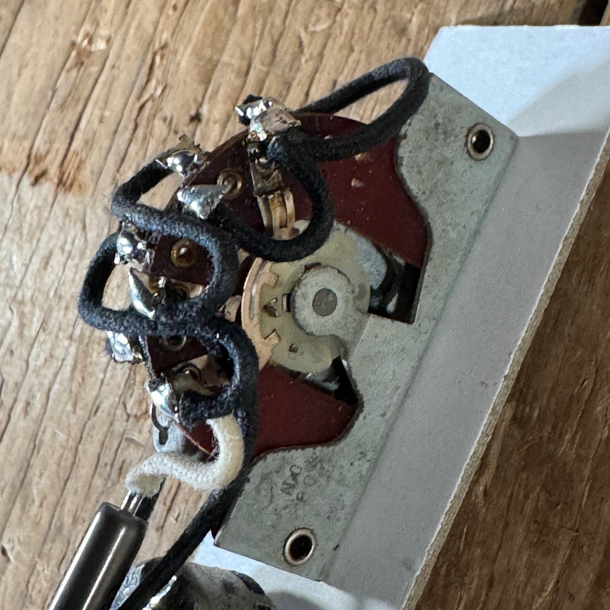 Fender Telecaster harness 1966 pots and switch - Mahar's Vintage Guitars