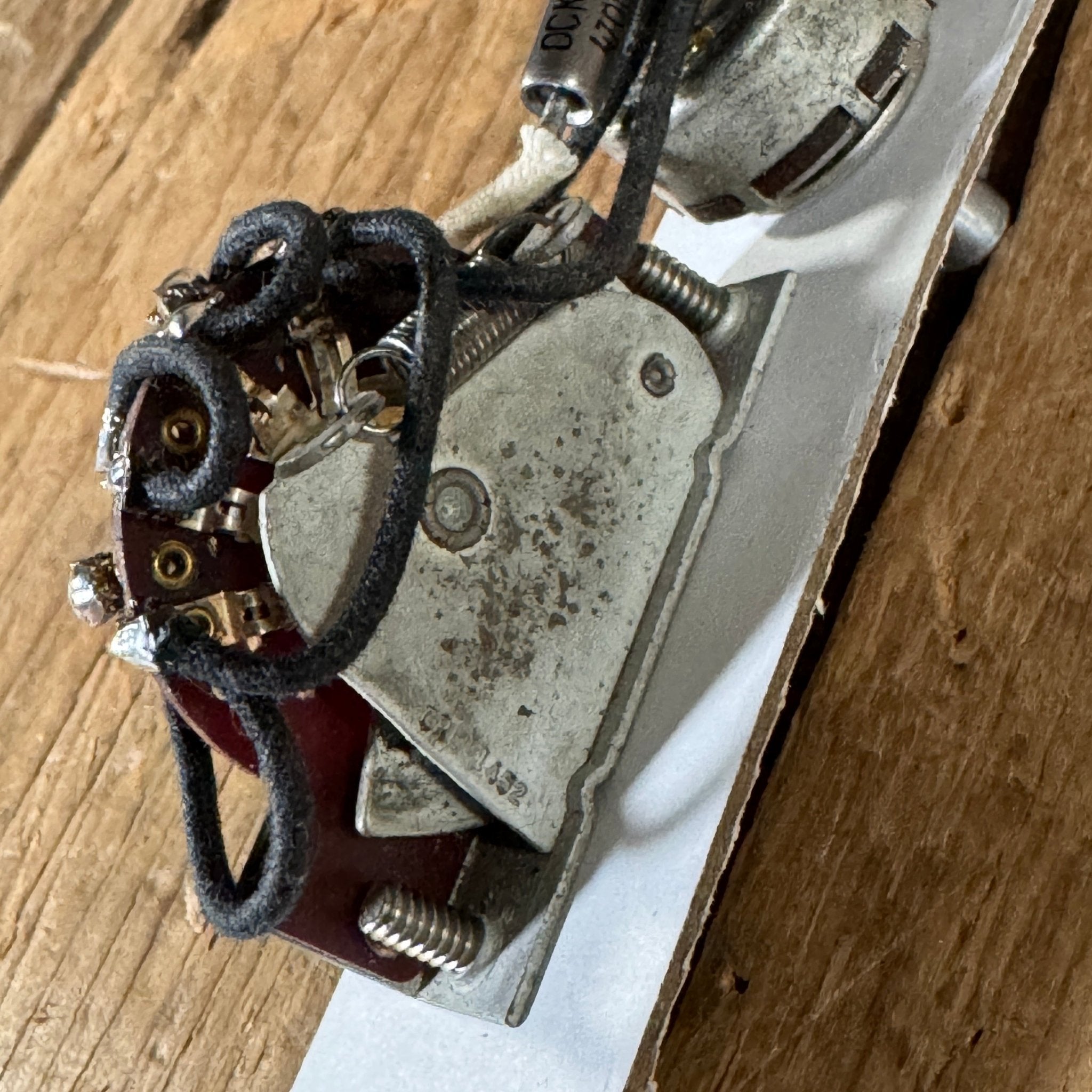 Fender Telecaster harness 1966 pots and switch - Mahar's Vintage Guitars