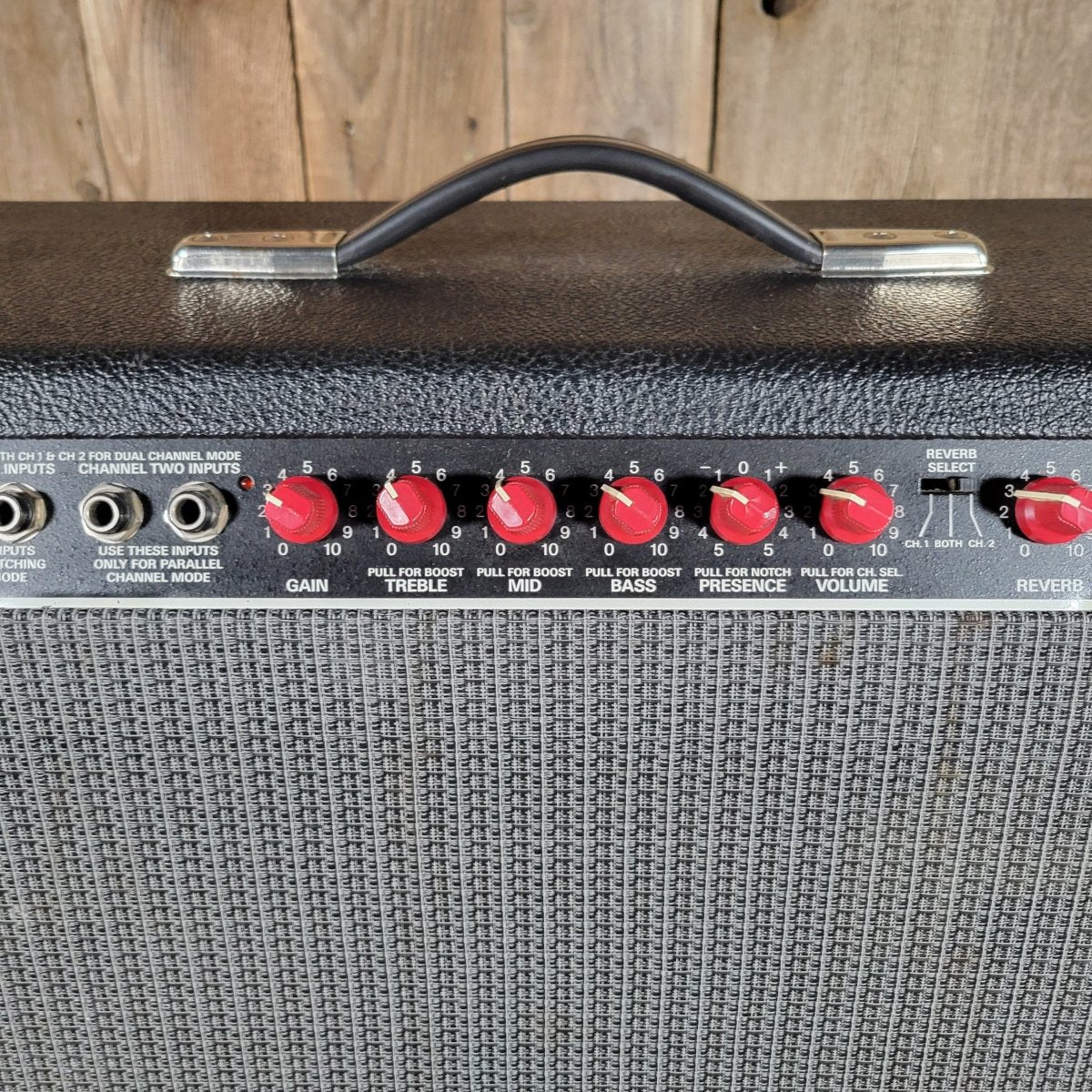 Fender The Twin Red Knob 2x12 Combo 1988 - Mahar's Vintage Guitars