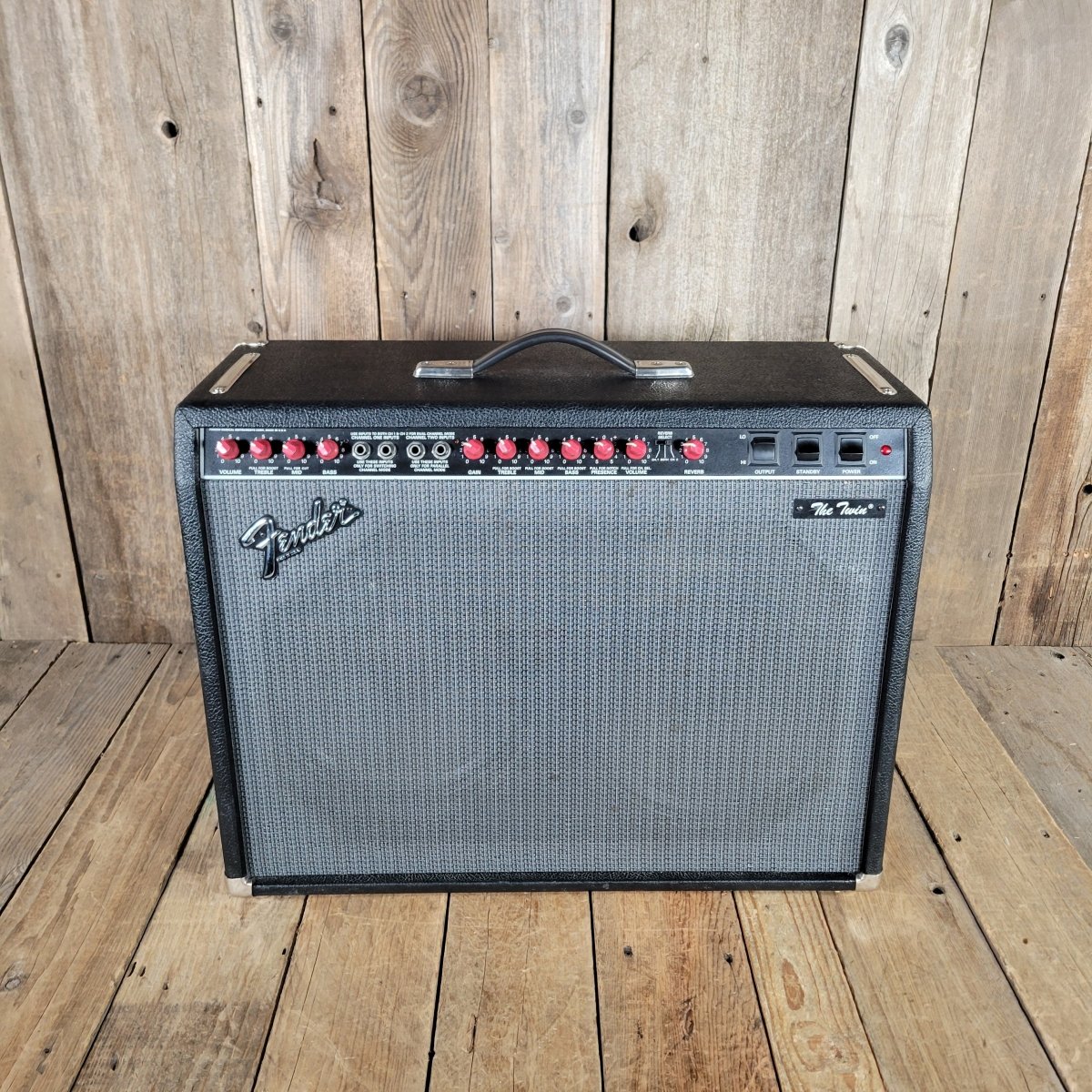Fender The Twin Red Knob 2x12 Combo 1988 - Mahar's Vintage Guitars