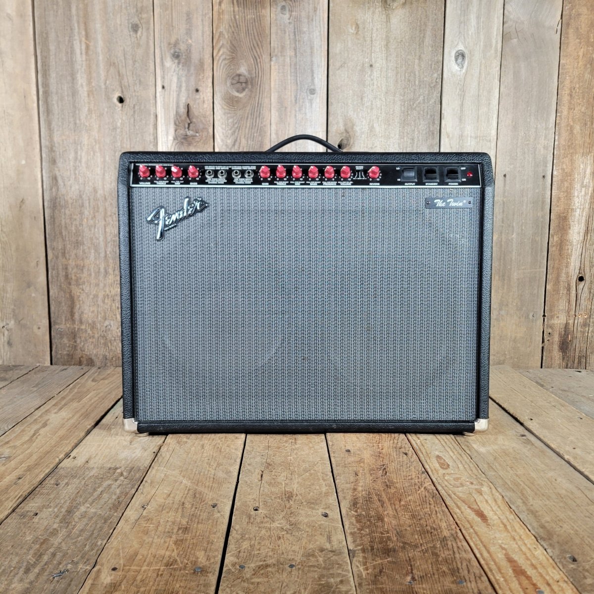 Fender The Twin Red Knob 2x12 Combo 1988 - Mahar's Vintage Guitars