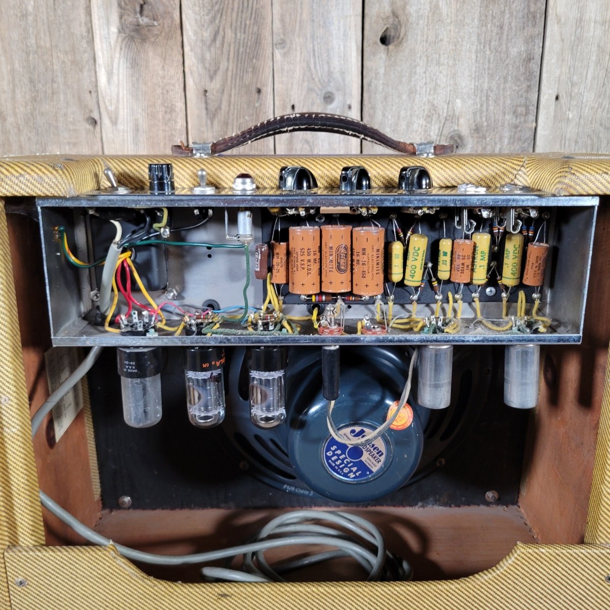 Fender Tweed Deluxe 5E3 1959 – 100% Original Vintage Tube Amp - Mahar's Vintage Guitars