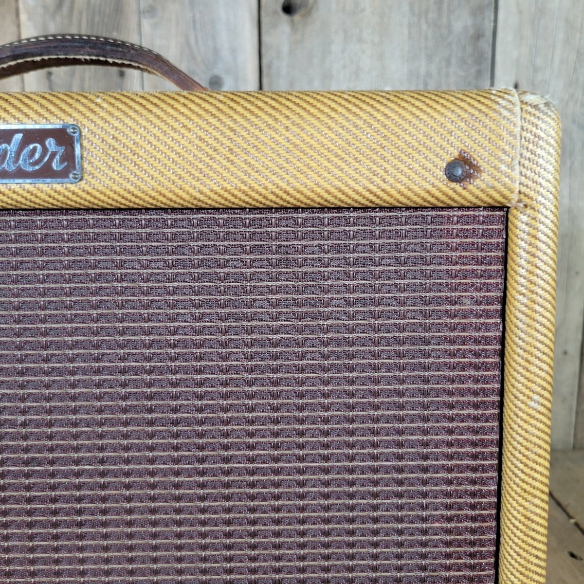 Fender Tweed Princeton 5E2 1955 Narrow Panel Amp - Mahar's Vintage Guitars