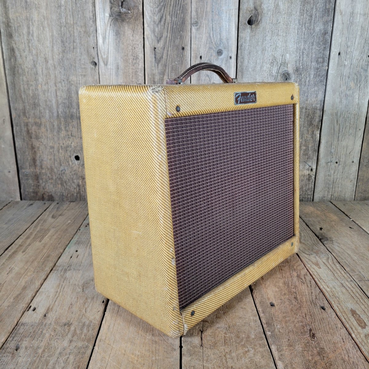 Fender Tweed Princeton 5E2 1955 Narrow Panel Amp - Mahar's Vintage Guitars
