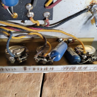 Fender Twin Amp 1963 – Smooth Blonde Tolex, Brown Panel, Original Transformers - Mahar's Vintage Guitars