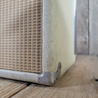 Fender Twin Amp 1963 – Smooth Blonde Tolex, Brown Panel, Original Transformers - Mahar's Vintage Guitars