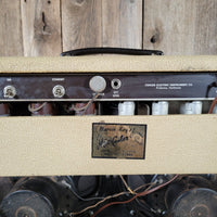 Fender Twin Amp 6G8 Rough Blonde Tolex 1961 – Vintage Pre - CBS Guitar Amplifier - Mahar's Vintage Guitars