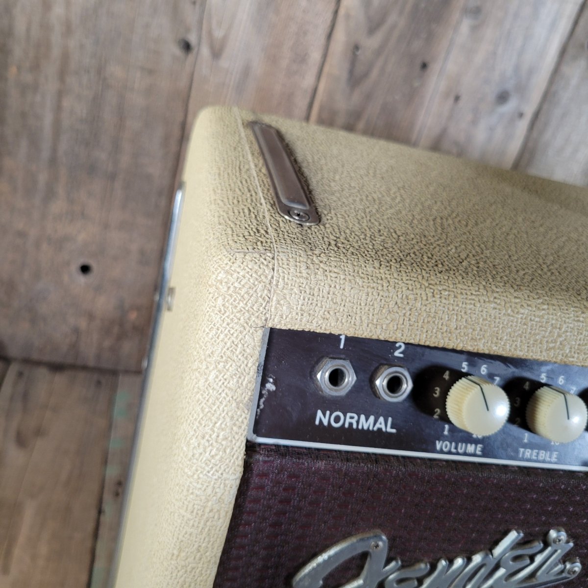 Fender Twin Amp 6G8 Rough Blonde Tolex 1961 – Vintage Pre - CBS Guitar Amplifier - Mahar's Vintage Guitars