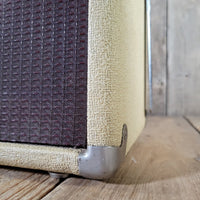 Fender Twin Amp 6G8 Rough Blonde Tolex 1961 – Vintage Pre - CBS Guitar Amplifier - Mahar's Vintage Guitars