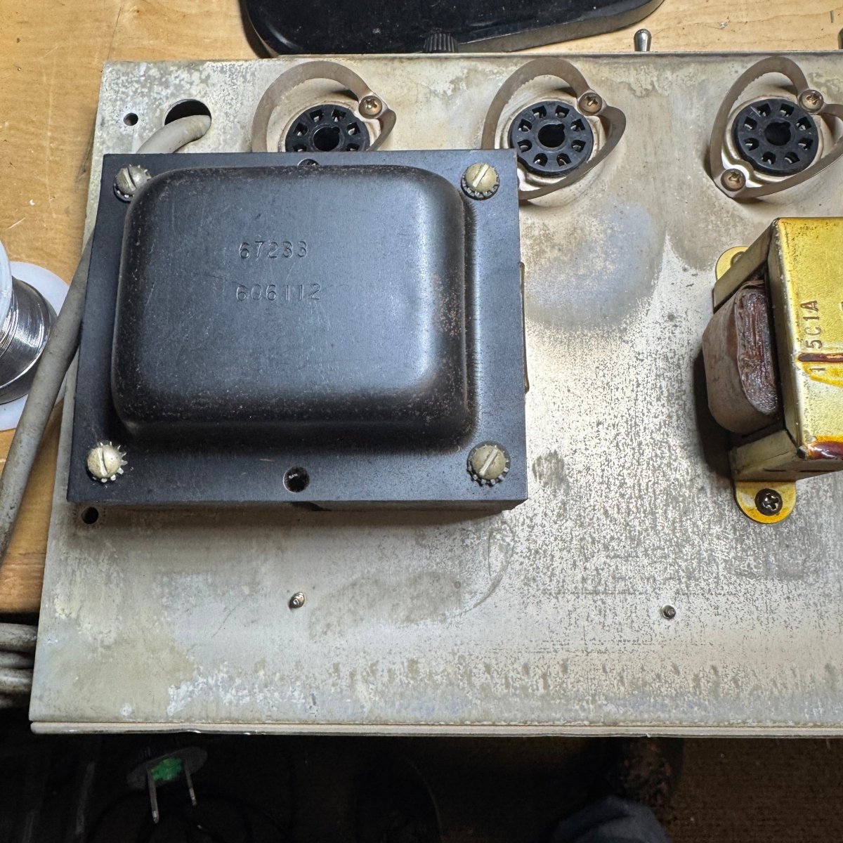 Fender Twin Amp 6G8 Rough Blonde Tolex 1961 – Vintage Pre - CBS Guitar Amplifier - Mahar's Vintage Guitars