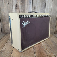 Fender Twin Amp 6G8 Rough Blonde Tolex 1961 – Vintage Pre - CBS Guitar Amplifier - Mahar's Vintage Guitars