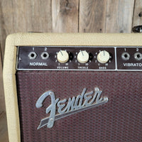 Fender Twin Amp 6G8 Rough Blonde Tolex 1961 – Vintage Pre - CBS Guitar Amplifier - Mahar's Vintage Guitars