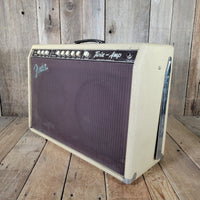 Fender Twin Amp 6G8 Rough Blonde Tolex 1961 – Vintage Pre - CBS Guitar Amplifier - Mahar's Vintage Guitars