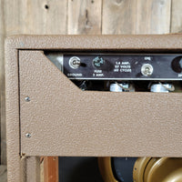 Fender Vibrolux Amp – Brown Tolex, Wheat Grille, Original 6G11 Circuit, Vintage Tube Tone 1962 - Mahar's Vintage Guitars