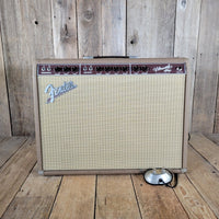 Fender Vibroverb Reissue 2x10 Combo Amp 1990 – Brown Tolex, Vintage - Style Tube Tone - Mahar's Vintage Guitars