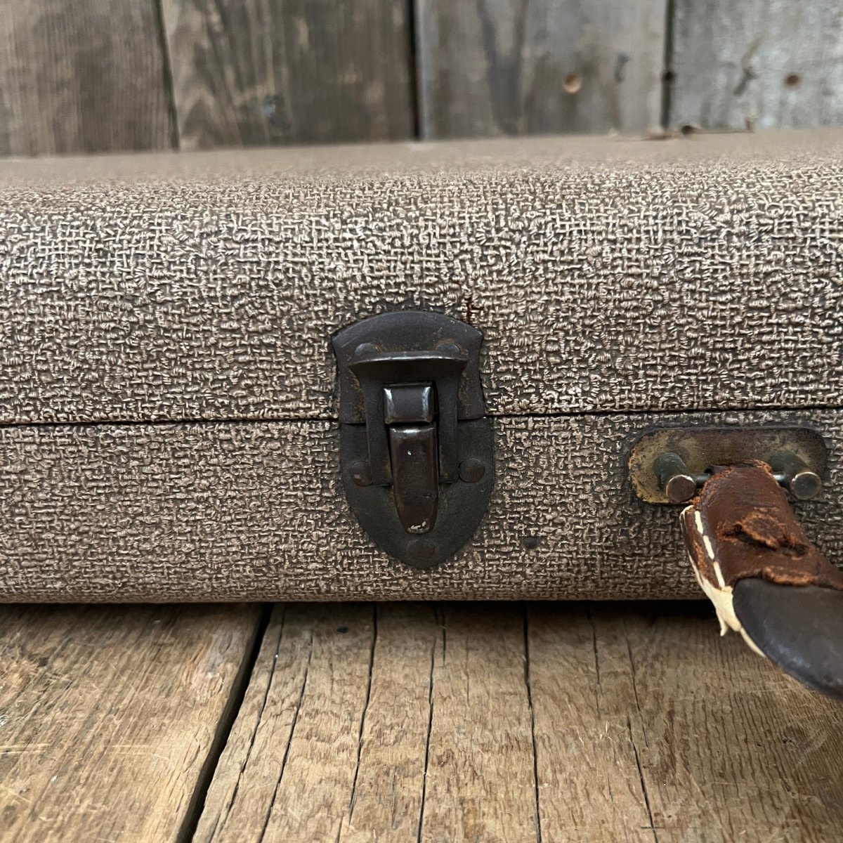 Fender Vintage Jazzmaster Jaguar Case Brown Tolex 1963 1964 - Mahar's Vintage Guitars