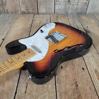 Fender Vintera II '60s Telecaster Thinline MIM 2023–24 – Semi - Hollow, Sunburst, Original Gig Bag - Mahar's Vintage Guitars