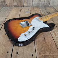 Fender Vintera II '60s Telecaster Thinline MIM 2023–24 – Semi - Hollow, Sunburst, Original Gig Bag - Mahar's Vintage Guitars
